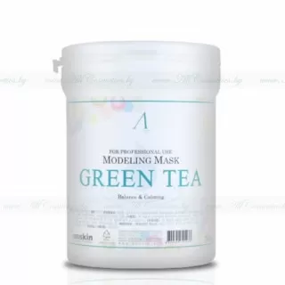 Anskin Маска моделирующая, альгинатная, Зеленый чай | 240г | Modeling Mask, Green Tea