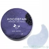 KOCOSTAR Tropical Гидрогелевые патчи, Ягода Асаи | 60шт(90г) | Tropical Eye Patch, Acai Berry