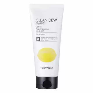 TONY MOLY Clean Dew Пенка для умывания с экстрактом лимона | 180мл | Clean Dew Lemon Foam Cleanser