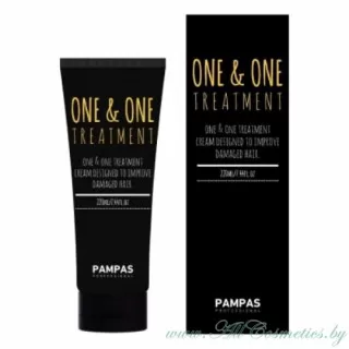 PAMPAS Уход-маска для волос, восстанавливающая, терапия для поврежденных волос | 220мл | ONE and ONE Treatment