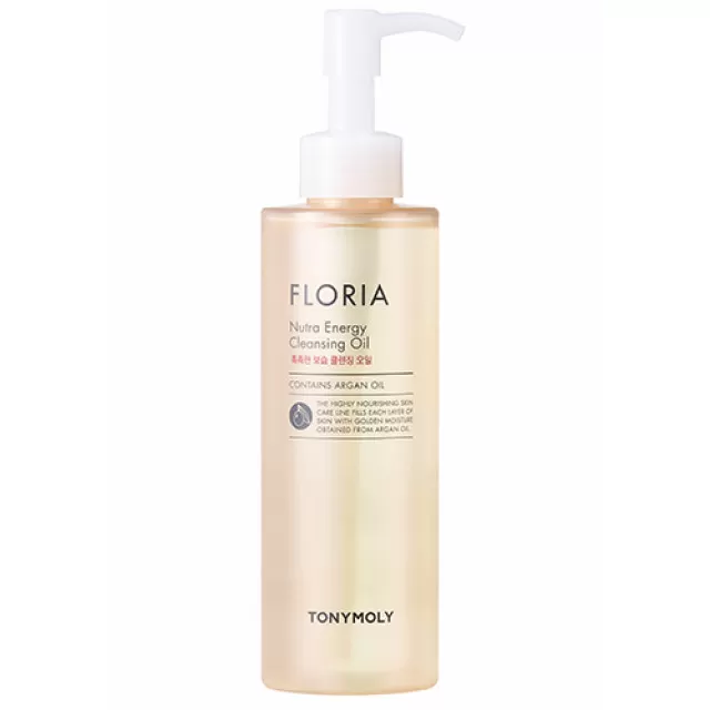 TONY MOLY Floria Масло гидрофильное, очищающее с маслом арганы | 150 мл | Floria Nutra Energy Cleansing Oil