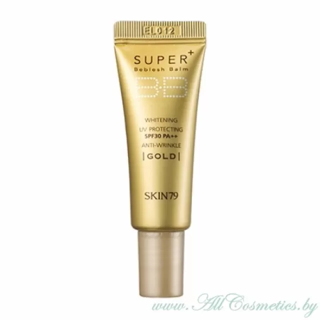 SKIN79 ВВ крем многофункциональный, GOLD, SPF30 PA++ | 7г | Super Plus Beblesh Balm, GOLD BB Cream, SPF30 PA++