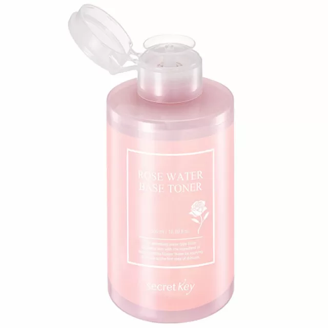 Secret Key Rose Water Тонер с розовой водой | 550мл | Rose Water Base Toner