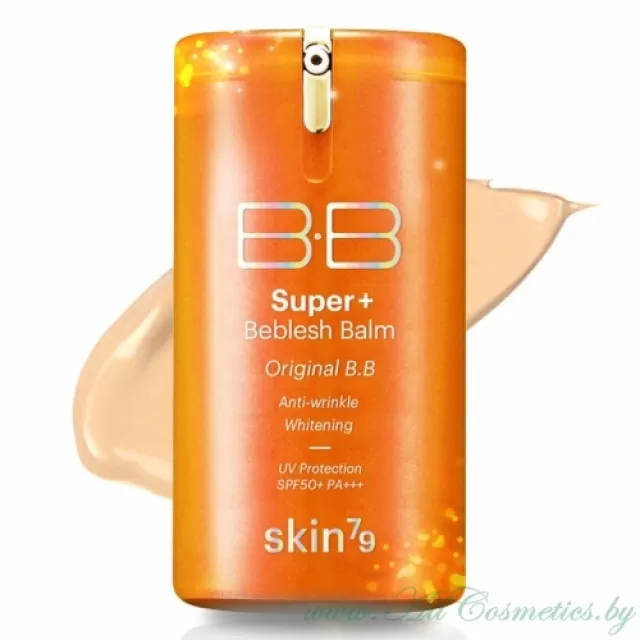 SKIN79 ВВ крем многофункциональный, ORANGE, SPF50+ PA+++ | 7г | Super Plus Beblesh Balm Triple Functions, ORANGE BB Cream, SPF50+ PA+++