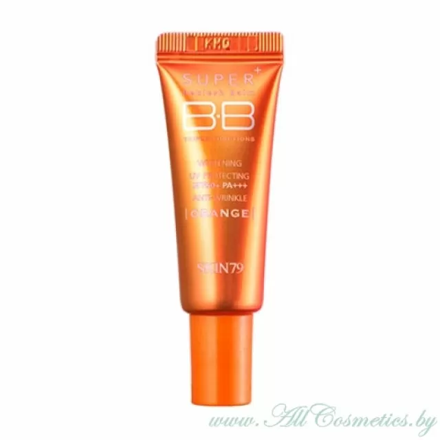 SKIN79 ВВ крем многофункциональный, ORANGE, SPF50+ PA+++ | 7г | Super Plus Beblesh Balm Triple Functions, ORANGE BB Cream, SPF50+ PA+++