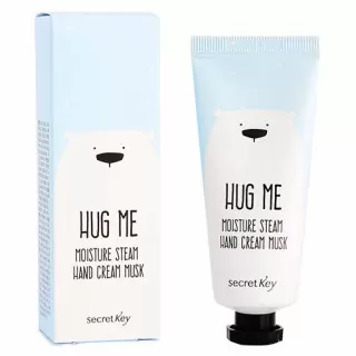 Secret Key Hug Me Крем для рук увлажняющий, мускусный аромат | 30мл | Hug Me Moisture Steam Hand Cream Musk