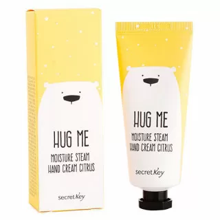 Secret Key Hug Me Крем для рук увлажняющий, цитрусовый аромат | 30мл | Hug Me Moisture Steam Hand Cream Citrus