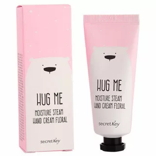 Secret Key Hug Me Крем для рук увлажняющий, цветочный аромат | 30мл | Hug Me Moisture Steam Hand Cream Floral