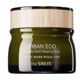 the SAEM Urban Eco Harakeke Маска ночная, увлажняющая с экстрактом корня новозеландского льна | 80мл | Urban Eco Harakeke Root Sleeping Mask