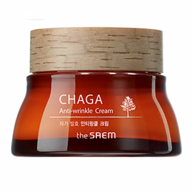 the SAEM CHAGA Крем омолаживающий | 60мл | CHAGA Anti-wrinkle Cream