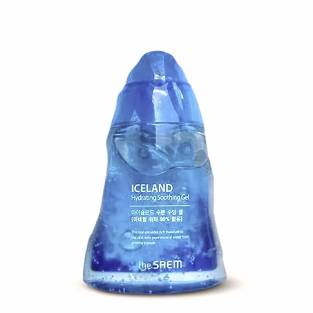 the SAEM ICELAND Успокаивающий минеральный гель для лица и тела | 150мл | ICELAND Hydrating Soothing Gel