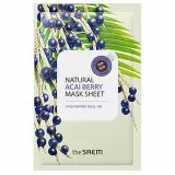 the SAEM NATURAL Маска тканевая укрепляющая с экстрактом ягод ассаи | 21мл | NATURAL Acai Berry Mask Sheet