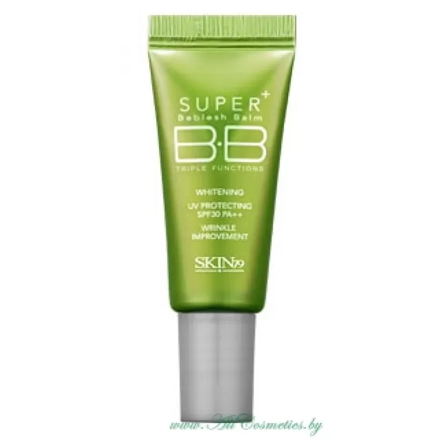 SKIN79 ВВ крем многофункциональный, Silky Green, SPF30 PA++ | 5мл | Super Plus Beblesh Balm Triple Functions, Silky Green BB Cream, SPF30 PA++