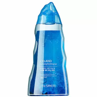 the SAEM ICELAND Успокаивающий минеральный гель для лица и тела | 300мл | ICELAND Hydrating Soothing Gel