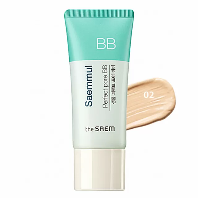 the SAEM Saemmul Perfect Pore BB крем для кожи с расширенными порами, 02 натуральный бежевый | 15мл | Saemmul Perfect Pore BB 02 Natural Beige