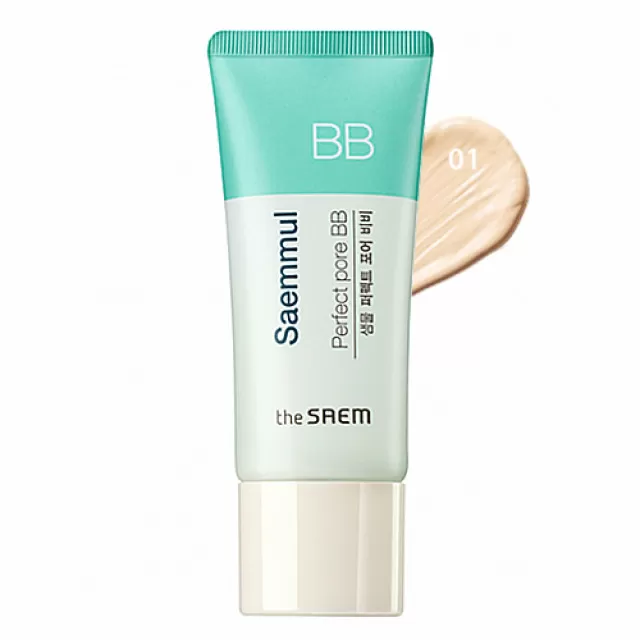 the SAEM Saemmul Perfect Pore BB крем для кожи с расширенными порами, 01 светлый бежевый | 15мл | Saemmul Perfect Pore BB 01 Light Beige