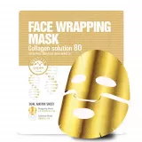 berrisom Face Wrapping Маска тканевая для лица с коллагеном | 27мл | Face Wrapping Mask Collagen Solution 80