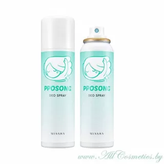 MISSHA PPOSONG Дезодорант - спрей | 100мл | PPOSONG Deo Spray
