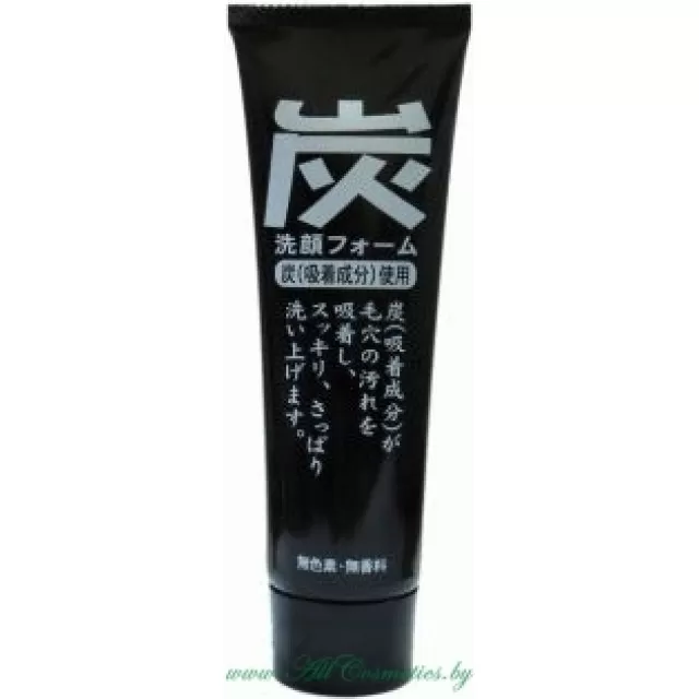 JUNLOVE Charcoal Пенка для умывания, с древесным углем | 120г | Charcoal Facial Foam