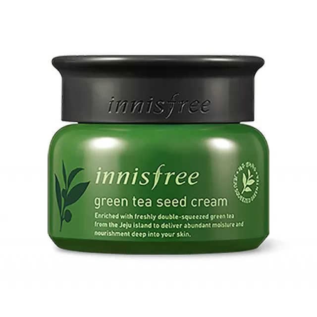 innisfree green tea Крем для лица увлажняющий с экстрактом зеленого чая | 50мл | green tea seed cream