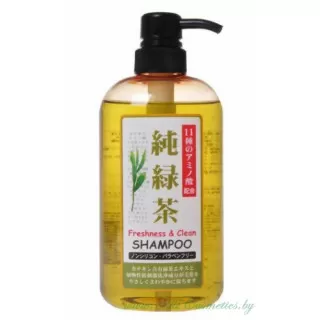 JUNLOVE Растительный шампунь для волос, с расслабляющим эффектом, с экстрактом зеленого чая | 600мл | Relax Herb Shampoo