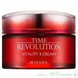 MISSHA TIME REVOLUTION Vitality Крем антивозрастной, для лица | 50мл | TIME REVOLUTION Vitality Cream