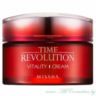 MISSHA TIME REVOLUTION Vitality Крем антивозрастной, для лица | 50мл | TIME REVOLUTION Vitality Cream (M4524)