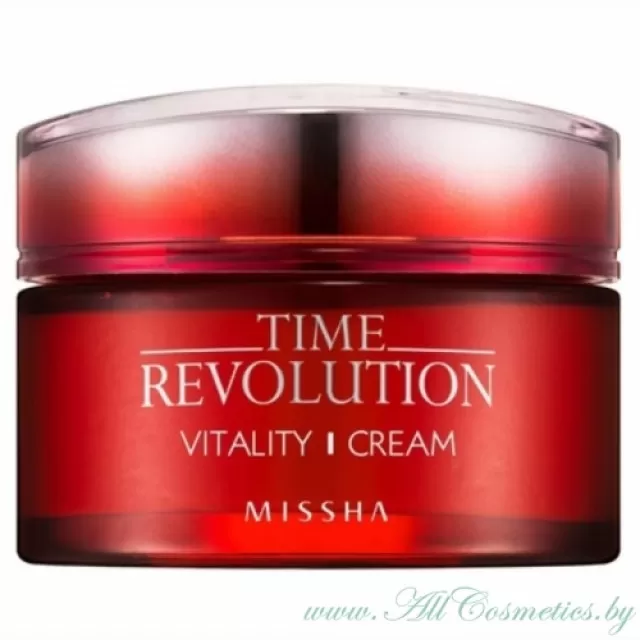 MISSHA TIME REVOLUTION Vitality Крем антивозрастной, для лица | 50мл | TIME REVOLUTION Vitality Cream