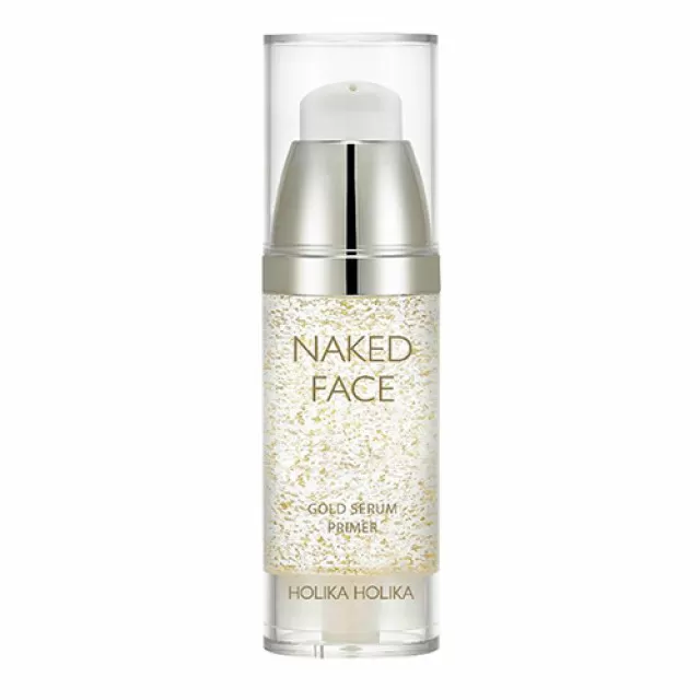 HOLIKA HOLIKA NAKED FACE Праймер-сыворотка для сияния кожи | 30мл | NAKED FACE Gold Serum Primer