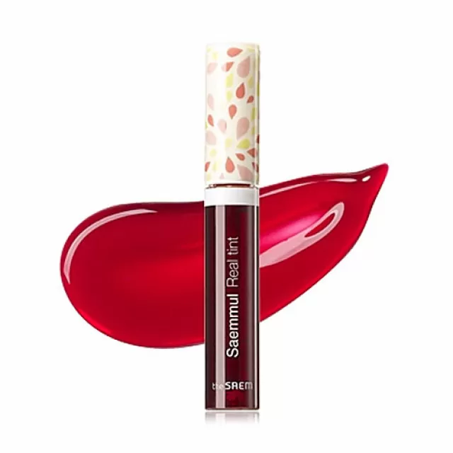 the SAEM Saemmul Тинт для губ, 01 Красный | 9.6мл | Saemmul Real Tint, 01 Red