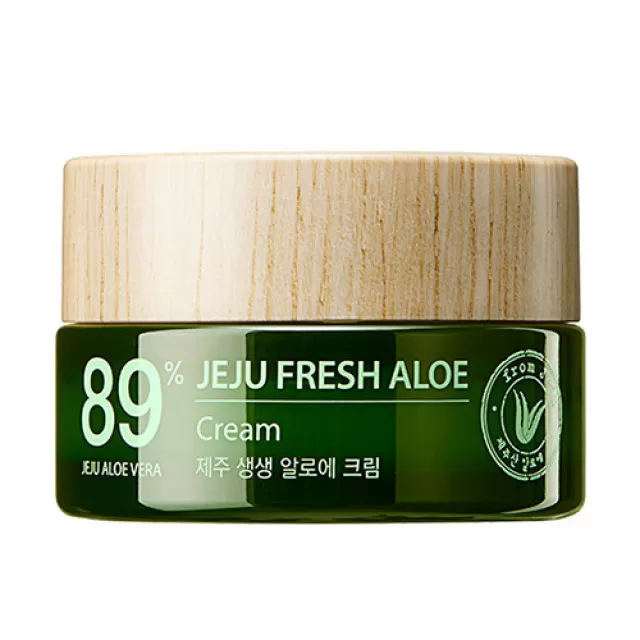 the SAEM Jeju Fresh Aloe Крем увлажняющий с экстрактом алоэ | 50мл | Jeju Fresh Aloe Cream