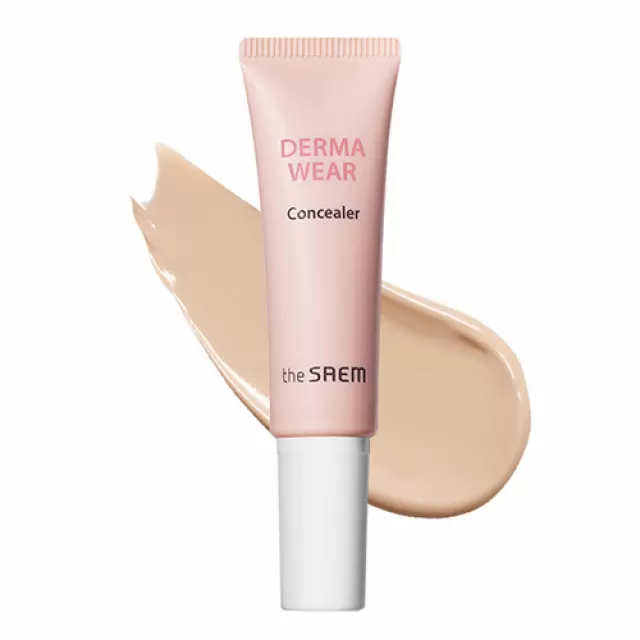 the SAEM Derma Wear Консилер, 01 светлый бежевый | 10г | Derma Wear Concealer, 01 Light Beige