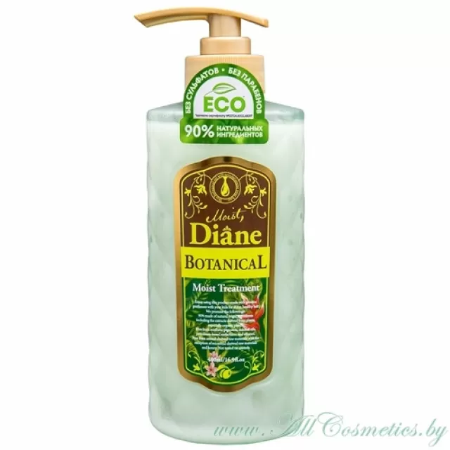 Moist Diane Botanical Moist Бальзам-кондиционер, Увлажнение | 480мл | Botanical Moist Treatment