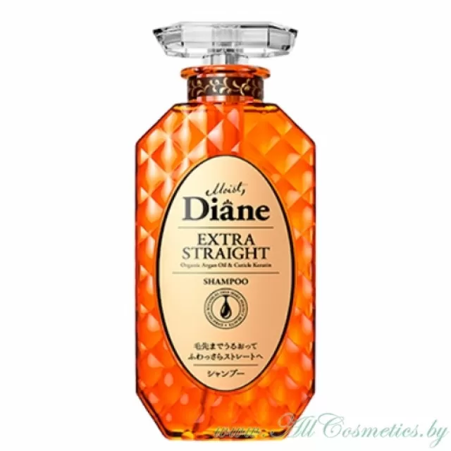 Moist Diane Perfect Smooth Шампунь кератиновый, Гладкость (безсиликоновый и безсульфатный) | 450мл | Perfect Beauty Extra Smooth and Straight Shampoo