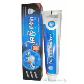 EQ MAXON MashiMaro Зубная паста - гель с натуральным серебром | 150гр | MashiMaro Natural Silver Toothpaste