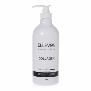 ELLEVON Крем массажный для лица с коллагеном | 1000мл | Massage Cream Collagen