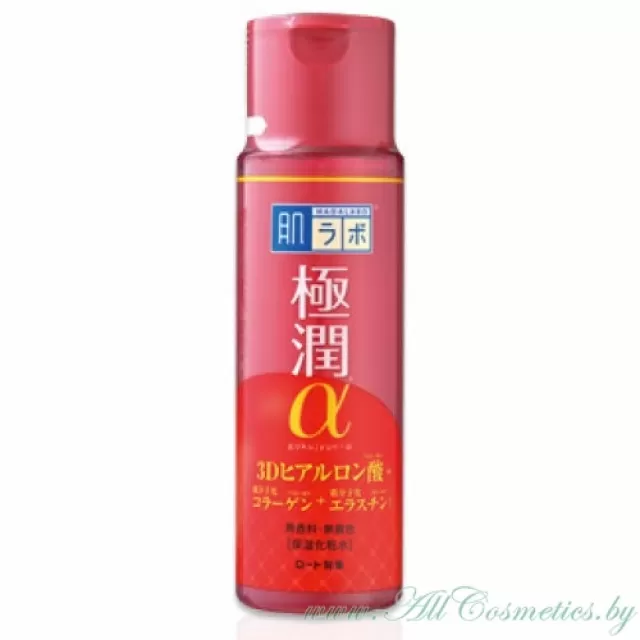 Hada Labo Gokujyun Alpha Лосьон для лица, питательный (антивозрастной) | 170мл | Gokujyun Alpha Lotion