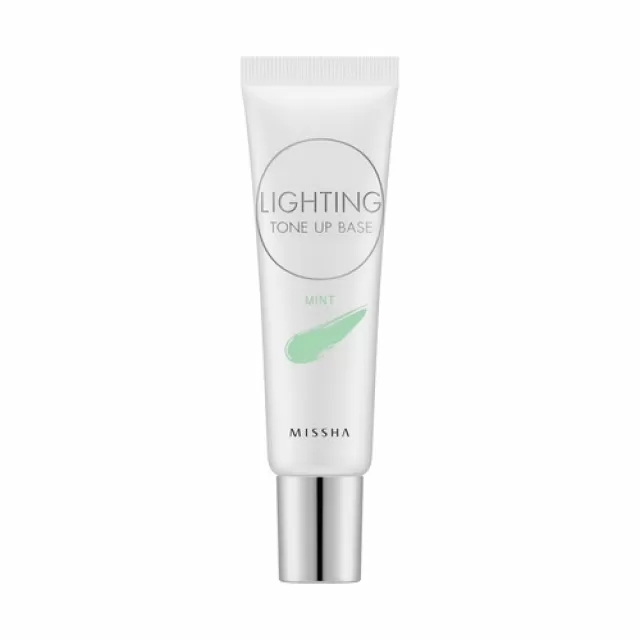 MISSHA Основа-праймер под макияж, Mint (мятный цвет) | 20мл | Lighting Tone Up Base SPF30 PA++, Mint