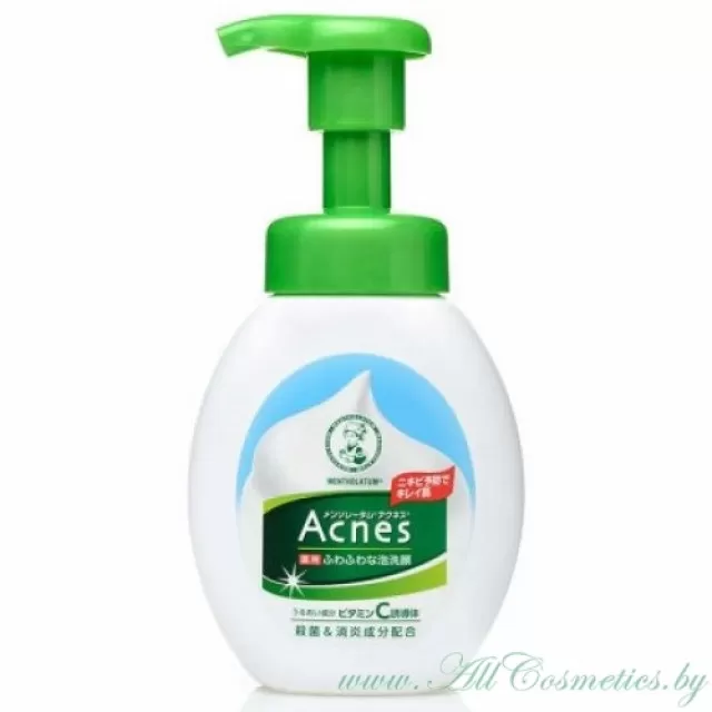 MENTHOLATUM Acnes Пенка для умывания, против акне | 160мл | Acnes Cleansing Foam