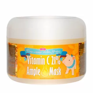 Elizavecca Milky Piggy Маска для лица разогревающая и отбеливающая с витамином С | 100г | Milky Piggy Vitamin C 21% Ample Mask