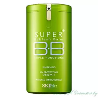 SKIN79 ВВ крем многофункциональный, Silky Green, SPF30 PA++ | 40мл | Super Plus Beblesh Balm Triple Functions, Silky Green BB Cream, SPF30 PA++