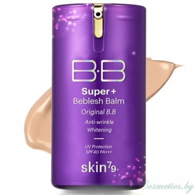 skin79 ВВ крем многофункциональный, PURPLE, SPF40 PA+++ | 40мл | Super Plus Beblesh Balm, PURPLE BB Cream, SPF40 PA+++