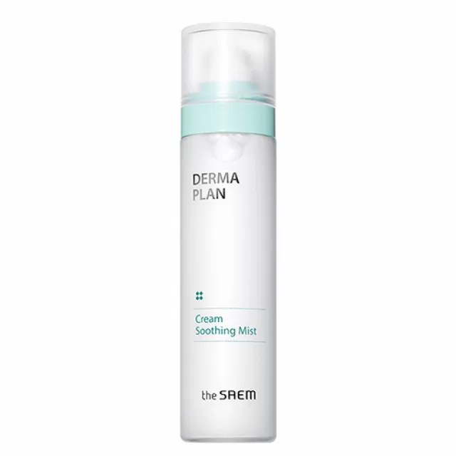 the SAEM DERMA PLAN Мист-крем успокаивающий для чувствительной кожи | 120мл | DERMA PLAN Cream Soothing Mist