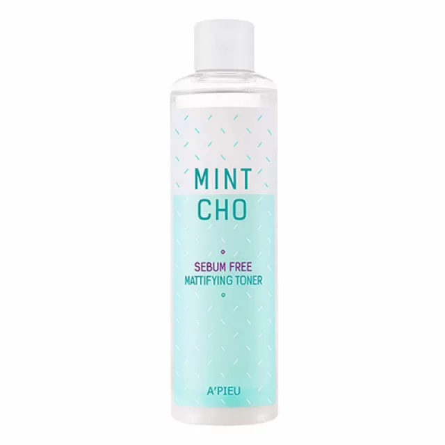 A PIEU MINT CHO Тонер матирующий освежающий для жирной кожи | 245мл | APIEU MINT CHO Sebum Free Mattifying Toner