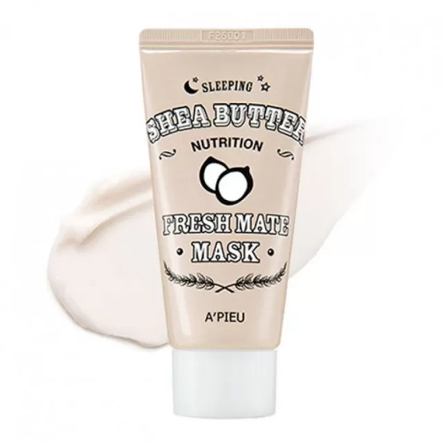 A PIEU Fresh Mate Mask Маска ночная питательная для лица | 50мл | A PIEU Fresh Mate Mask Sleeping Shea Butter Nutrition