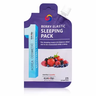 eyenlip Pocket Pouch Line Маска ночная увлажняющая с экстрактами ягод | 25г | Pocket Pouch Line Berry Elastic Sleeping Pack