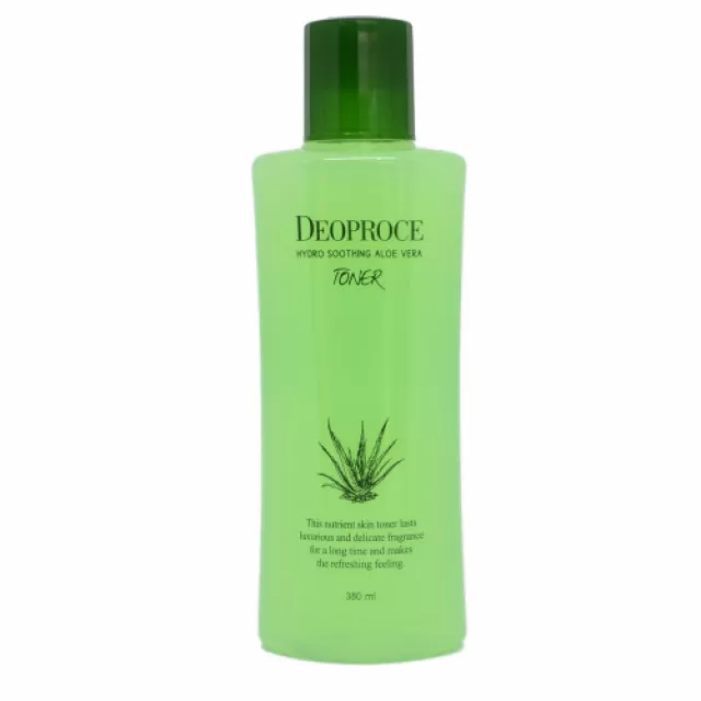 Deoproce Тонер смягчающий с экстрактом алоэ | 380мл | Hydro Soothing Aloe Vera Toner