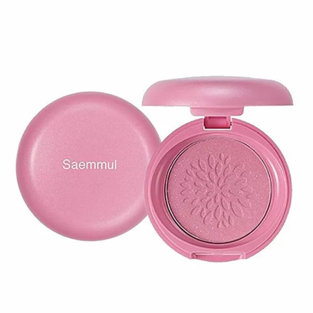 the SAEM Saemmul Румяна сатиновые, 03 сияющий розовый | 6г | Saemmul Smile Bebe Blusher, 03 Bling Pink 