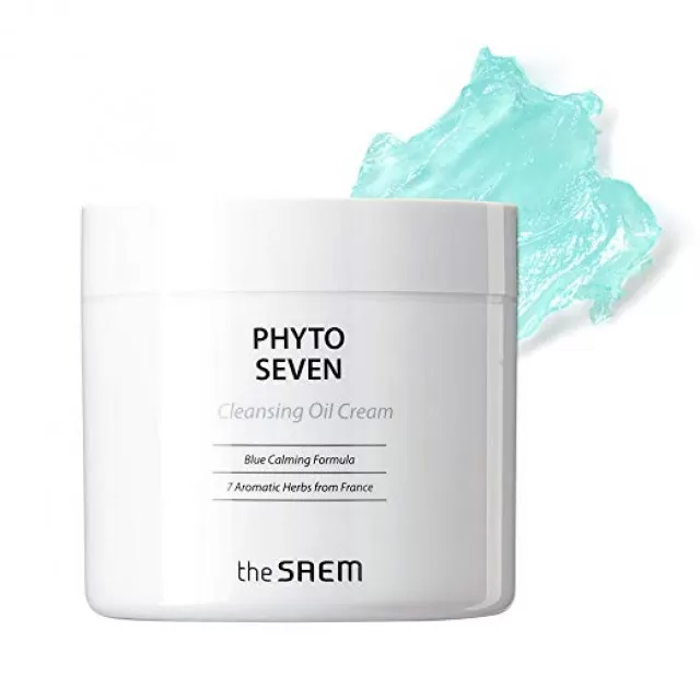 the SAEM PHYTO SEVEN Крем-масло очищающий с фито-комплексом | 95мл | PHYTO SEVEN Cleansing Oil Cream