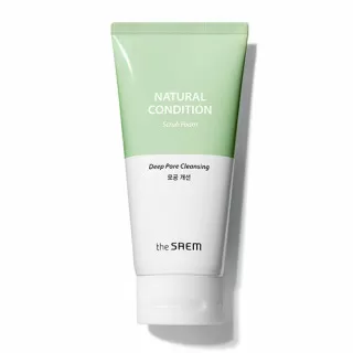 the SAEM NATURAL CONDITION Пенка-скраб для кожи лица | 150мл | NATURAL CONDITION Scrub Foam (new)